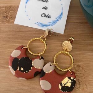 Boucles d'oreilles Coline automne#12