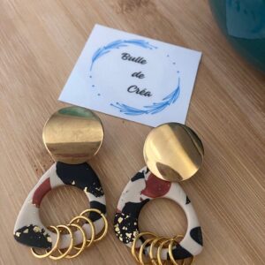 Boucles d'oreilles automne#10