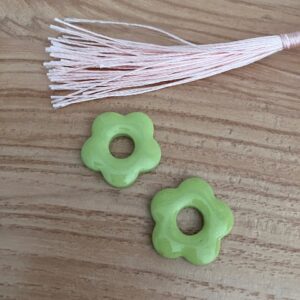 recharge petite fleur vert pastel