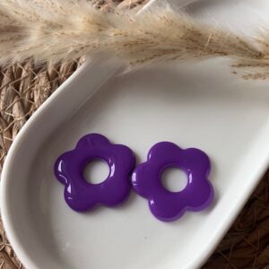 recharge grosse fleur violet foncé