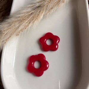 recharge petite fleur rouge