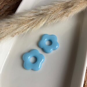 recharge petite fleur bleu ciel