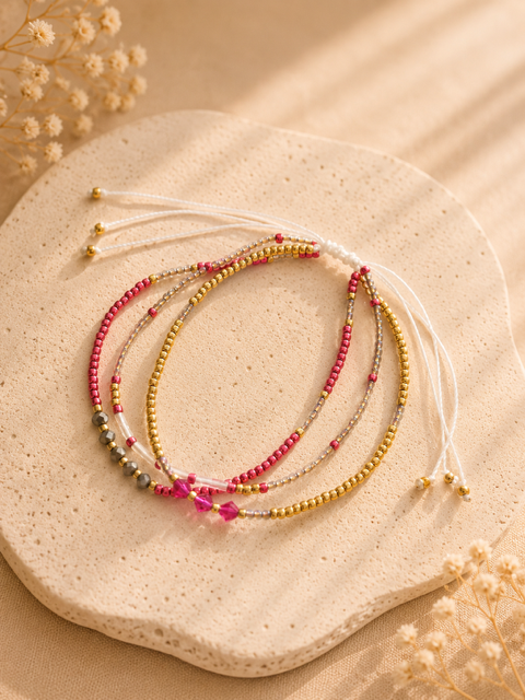 bracelet triple rang